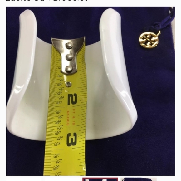 Tory Burch Cuff White lucite - Picture 3 of 15